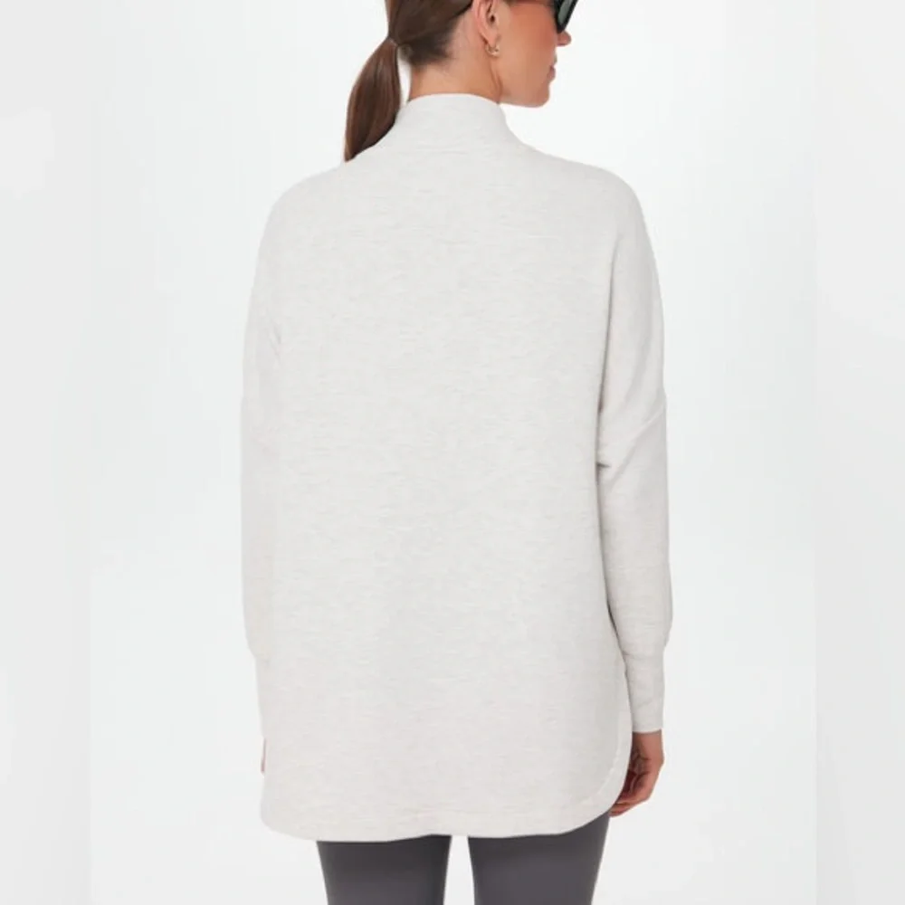 Varley Ivory Marl Bay Sweat - Picture 2 of 10